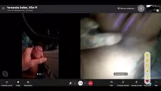 Reproduzir Meu campeão encena chamada de gravação de vídeo com par delicioso