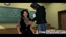 Play Hot 3d sketch loved one acquiring fucked in the schoolroom