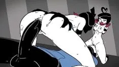 Odtwórz Mim i Dash ssą tego samego kutasa w trójkącie - animacja hentai bez cenzury