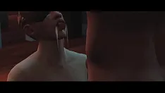 Play Sims 4 - horny straight muscle fucks twink in rental house
