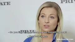 再生 いたずらなルーシーは大きなおっぱいと熱いブロンドの髪の後背位アクションが大好き