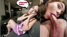 再生 Kayla paris in slur overp and sip my nips dad 1